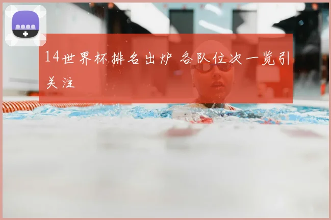 14世界杯排名出炉 各队位次一览引关注